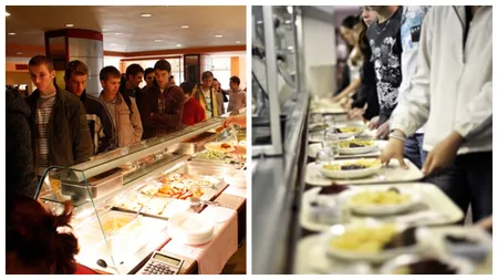 Ce prețuri sunt la cantina Universității „Dunărea de Jos” din Galați. Cât plătește un student pentru o porție de șnițel de pui cu cartofi