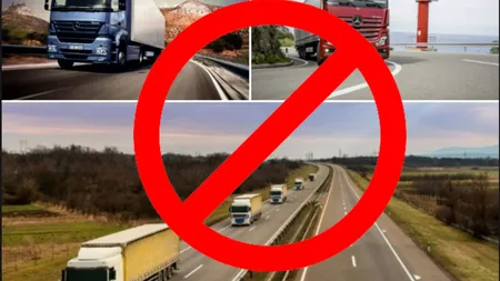 Restricții de Paște pentru TIR-uri. CNAIR a făcut anunțul