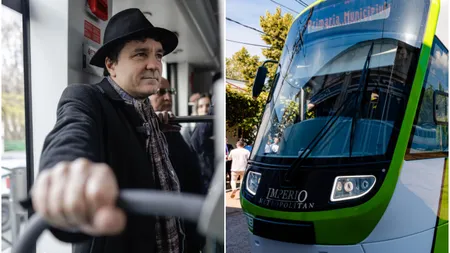 Mijloace de transport moderne în Capitală! Nicușor Dan anunță că 35 de tramvaie din cele 100 pe care le-a promis au ajuns în București