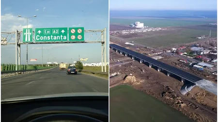 Gata cu aglomerația pentru românii care merg la mare! Un important pasaj rutier de pe Autostrada Soarelui va fi gata mai devreme