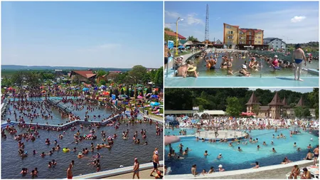 Care este stațiunea din România unde te poți bucura de cea mai pură apă termală. De 1 mai a fost plin!