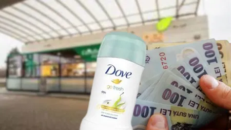 Prețul care a șocat mii de români! Cât de adânc trebuie să bage mâna aceștia în buzunare pentru un deodorant DOVE
