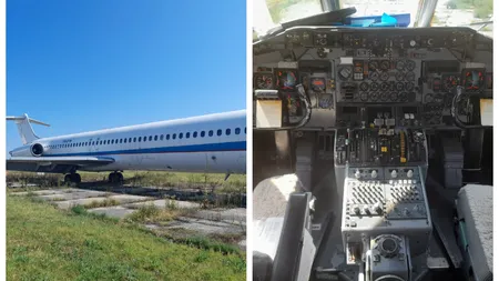 Avionul de 45 metri lungime al companiei Tender SA este scos la vânzare de către ANAF. Cât costă aeronava și când are loc licitația