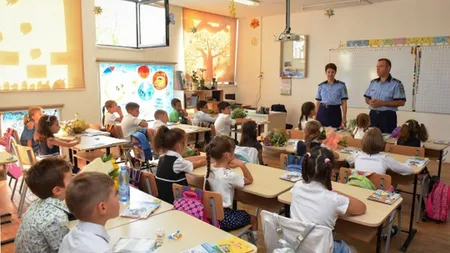 Siguranța în școli este un punct forte pentru România. 180.000 de elevi au participat în acest an la activitățile desfășurate de Poliția Română