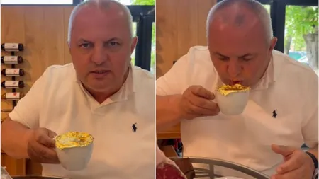 Cât costă o ceașcă de cafea cu foiță de aur vândută de baronul PSD Avram Gal