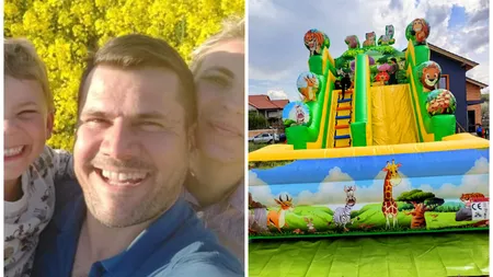 „În piciorușele goale”, o afacere inedită la sat. Un cuplu din Sibiu a investit aproximativ 20.000 de euro într-un loc de joacă în aer liber