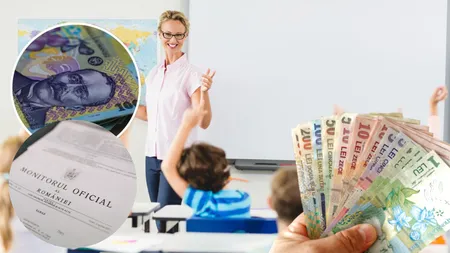 ULTIMĂ ORĂ! Profesorii primesc salarii mai mari. Ordonanța de urgență a fost publicată în Monitorul Oficial