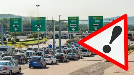 Cozi uriașe la intrarea în Grecia. Turiștii așteaptă chiar și 9 ore pentru a trece granița