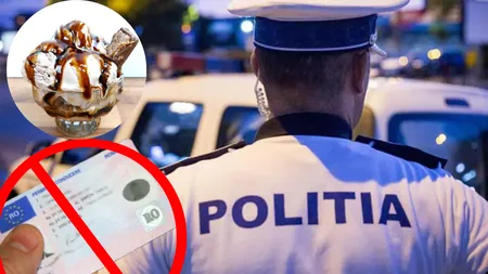 VIDEO. Atenție! Șoferii pot rămâne fără permis dacă consumă o anumită înghețată. Experimentul unui polițist