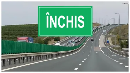 Mare atenție, șoferi! Circulația pe pe 4 km din Autostrada Soarelui se închide temporar