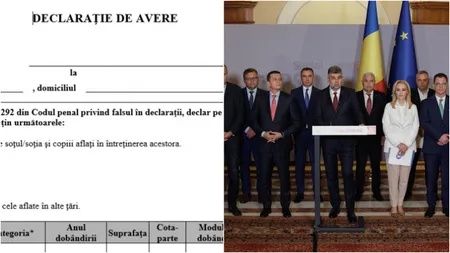 Uriașele declarații de avere ale celor mai bogați membri proaspăt intrați în noul guvern. Unul dintre ei a câștigat 15.000 de lei la jocuri de noroc