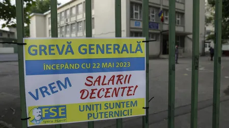 Ofertă de nerefuzat din partea Guvernului! Prime anuale de 1.500 lei și majorare salarială de 45% pentru profesori. Se încheie greva?