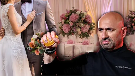 Cât te costă dacă vrei să-ți gătească Cătălin Scărlătescu la nuntă. Meniul nu este deloc ieftin