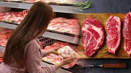 România, la un pas de criză alimentară! Carnea de vită dispare din magazine. „Suntem la cea mai mare scădere din ultimii 30 de ani”