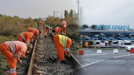 Mai multe trenuri vor merge spre Aeroportul Otopeni. CFR Infrastructură a scos la licitație contractul de 6.5 milioane lei, pentru dublarea parțială a liniei Pajura-Mogoșoaia