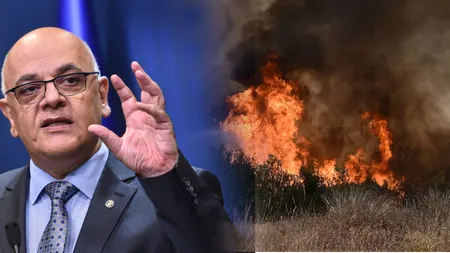 Raed Arafat trage un semnal de alarmă! România riscă să se confrunte cu incendii de vegetație, așa cum se întâmplă în Grecia. „Situația este provocatoare”