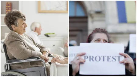 Românii au protestat în fața unui azil închis în București. Aparținătorii se revoltă: „Închiderea centrului reprezintă un abuz”