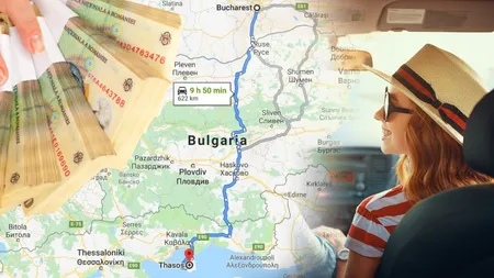 Vacanțe 2023. De câți bani ai nevoie pentru un drum cu mașina din București până în Thassos. „Fii pregătit pentru trafic intens”