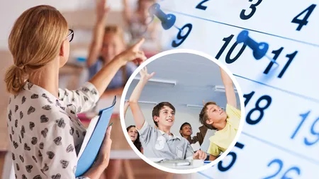 Structura anului şcolar 2023-2024. Când încep elevii școala și ce vacanțe vor avea. Anunțul Ministerului Educației