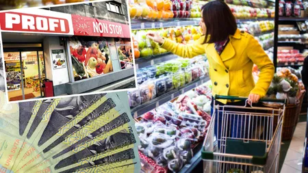 Românii vor da mai puțini bani în magazine. Profi plafonează anticipat adaosul comercial la alimente