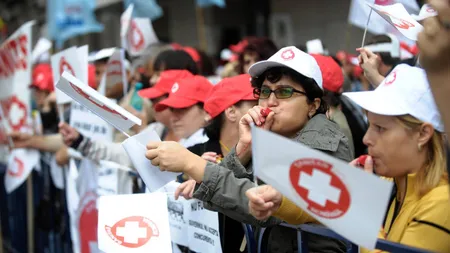 Încep protestele din domeniul sanitar! Spitalele reduc forțat din sporuri. Ce pași hotărâți au de gând să facă angajații din Sănătate