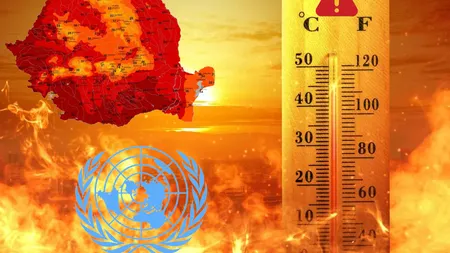 ALERTĂ severă de caniculă! COD ROȘU pentru cinci județe, mâine și pentru opt județe, duminică