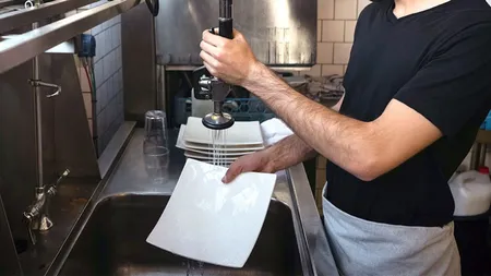 Cât câștigă un spălător de vase în Franța. Cazarea și masa sunt asigurate