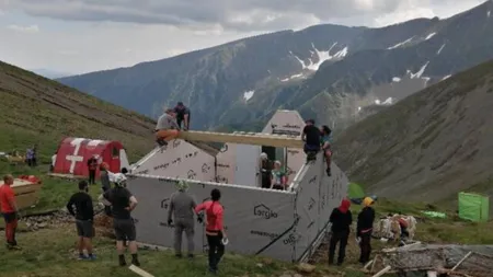 Un nou refugiu în Munţii Făgăraş, pentru drumeţii mai sigure. Va putea fi folosit din luna august
