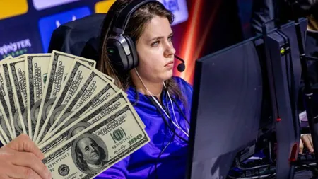 Ea este campioana în lumea bărbaților. Românca de 23 de ani câștigă mii de dolari lunar din joaca pe calculator cu normă întreagă