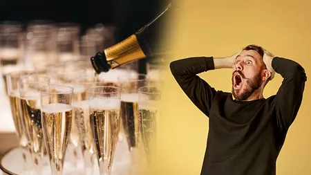 Cât a ajuns să coste o sticlă de șampanie! Un client a băut-o, însă a refuzat să o plătească după ce a aflat că trebuie să dea peste 10.000 de euro