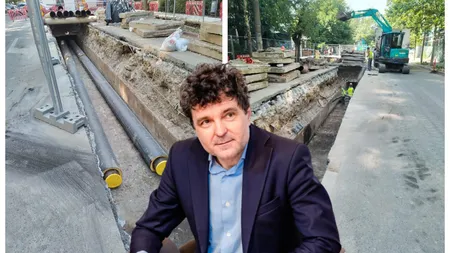 FOTO| Nicușor Dan anunță că încă șase șantiere se vor deschide în curând. Câți kilometri de rețea de termoficare vor fi reabilitați până în 2026