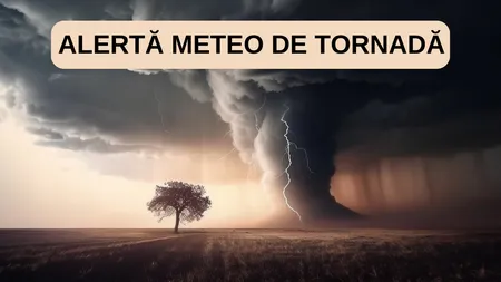 Ciclonul care a făcut prăpăd în Slovenia ajunge și în România. Furtunile vor provoca tornade pe teritoriul țării noastre