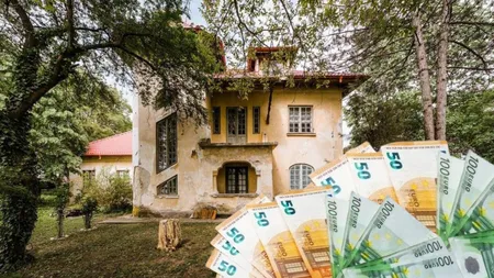 Conac interbelic aflat la 53 kilometri de București, scos la vânzare. Care este prețul cerut. Costă cât un apartament din Capitală!