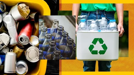 Cât câștigă un român care adună PET-uri. „Mă trezesc la 5 dimineața și plec prin oraș să caut sticle”