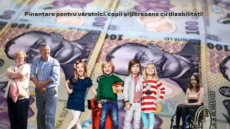 Ministerul Muncii a semnat ordinul de finanțare pentru vârstnici, copii și persoane cu dizabilități. 135 de milioane de lei vor fi investiți!
