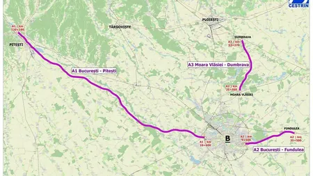 Se dă startul la extinderea Autostrăzilor care pornesc din Capitală. Cele 3 autostrăzi pentru care CNAIR a primit oferte