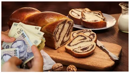 Cozonacul, desertul de lux al anului. Prețul unui kilogram ajunge și la 120 de lei