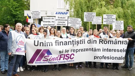 Anunț de ultimă oră! Sindicaliștii din Finanțe anunță că mâine votează intrarea în grevă generală