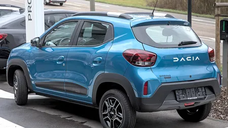 Top 10 cele mai vândute mașini electrice în Europa. Pe ce loc se află Dacia Spring