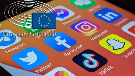 Vot istoric în Parlamentul European. Știrile care încalcă regulile marilor platforme sociale nu vor mai putea fi șterse timp de 24 de ore. Iată ce prevede proiectul