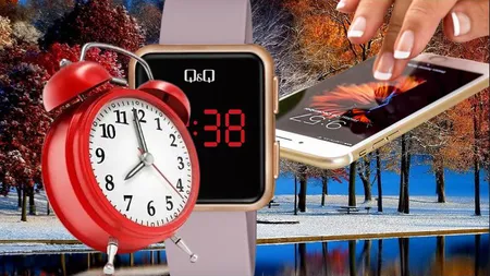 Se trece la ora de iarnă 2023. Ce dispozitive își schimbă automat ceasul, ora 04:00 va deveni ora 03:00