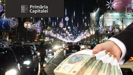 Se apropie sărbătorile, iar la pachet cu ele vin și cheltuielile! Primăria Capitalei a anunțat că va cheltui peste 5 milioane de lei pentru iluminatul festiv