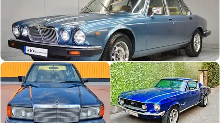 Raiul colecţionarilor de mașini de epocă! 5 bijuterii pe roţi, scoase la licitație în „Gentlemen’s Club”. Care este piesa de rezistenţă a licitaţiei