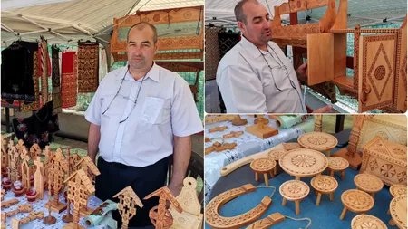 Cine este meșterul care îmblânzește lemnul de esență tare. Cât costă operele de artă care ies din mâinile lui: E mai mult un hobby, mă relaxează, dar nu pot trăi din asta