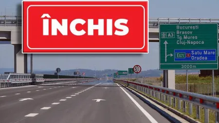 Centrul Infotrafic din Inspectoratul General al Poliției Române: Autostrada A3 București - Pitești va fi închisă timp de 4 nopți!