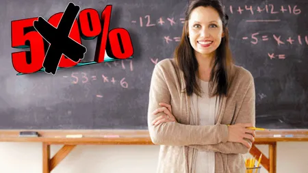 Noua Lege a Salarizării. Profesorii ar putea sa nu mai primească 50% din creșterea salarială!