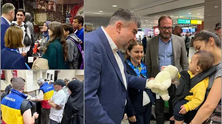 Plan special pentru românii întorși din Gaza, dar fără familie în țară! Marcel Ciolacu: „Este o acțiune care va continua, până ajung la familiile lor”