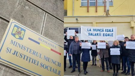 A început greva de avertisment la Ministerul Muncii! „Clasa politică ignoră în continuare realitatea expusă de noi”