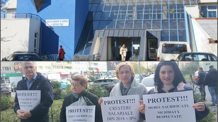 Greva în Sănătate continuă! Angajații CAS fac proteste în toată țara!