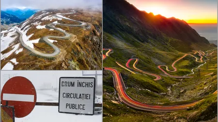 Se închide circulația pe Transfăgărășan și Transalpina! CNAIR anunță de când nu mai putem circula pe cele mai spectaculoase drumuri montane